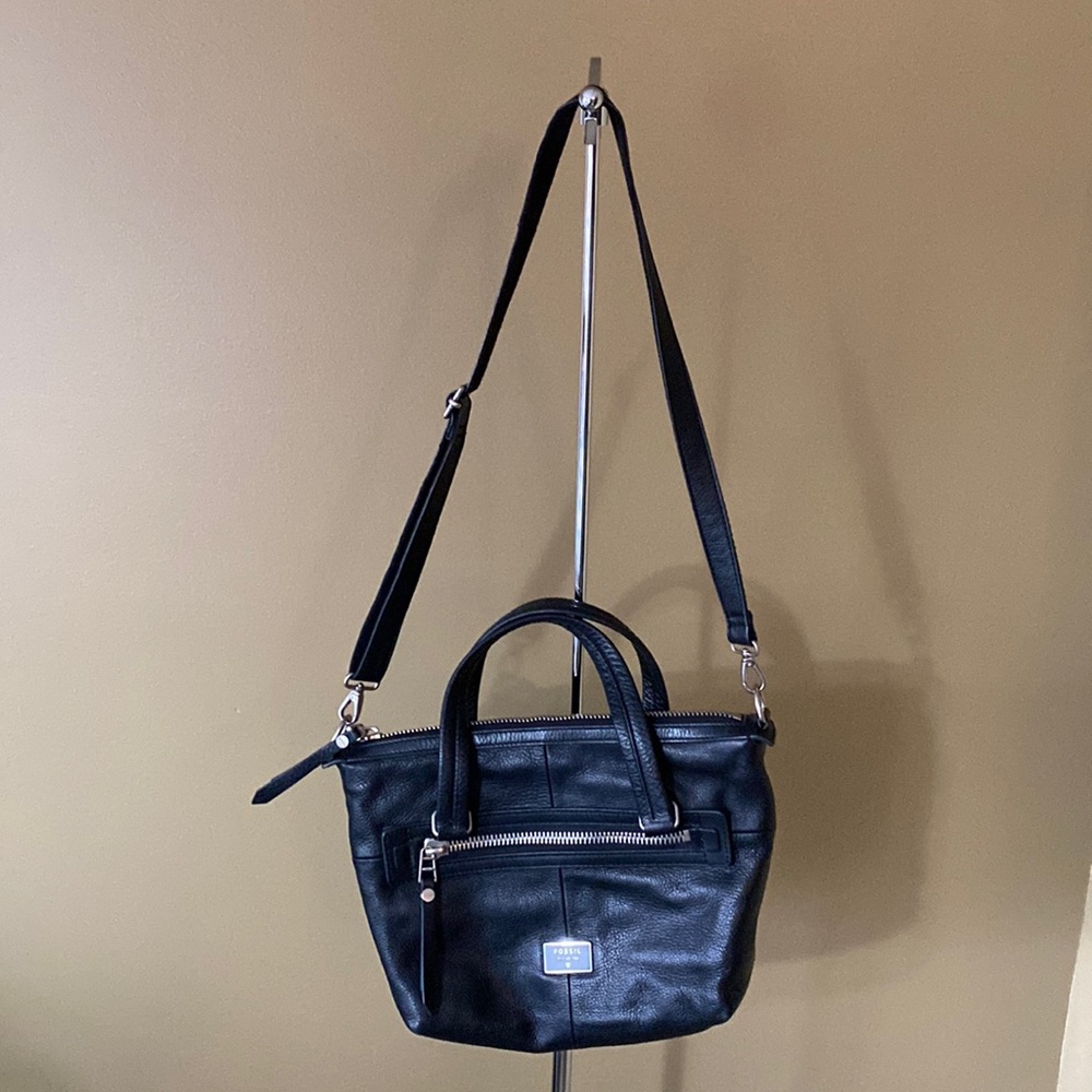 Fossil Leather Dawson Crossbody Bag